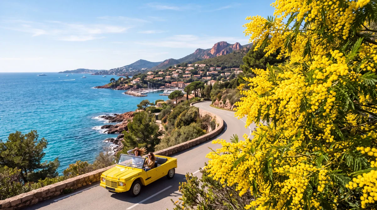 Mimosenfest an der Côte d’Azur