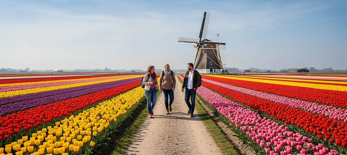 Tulpenbunt Holland