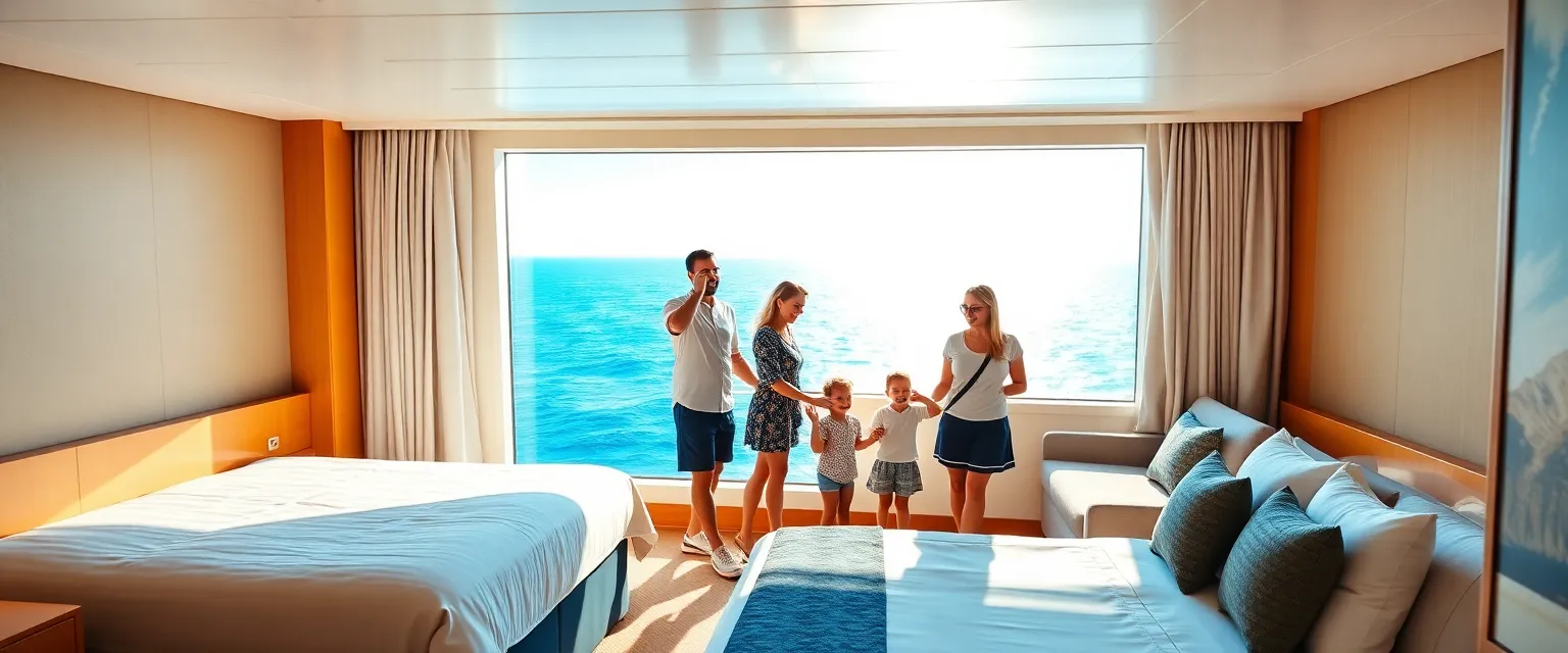 Aida Meerblickkabine in Toplage