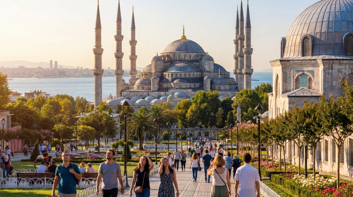 Flugreise Istanbul Weltstadt auf 2 Kontinenten