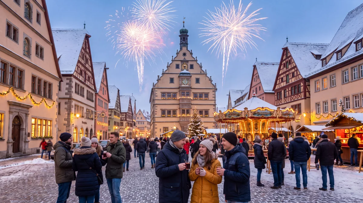 Busreise Silvestergloria und Stadtgeflüster in Rothenburg o.d. Tauber