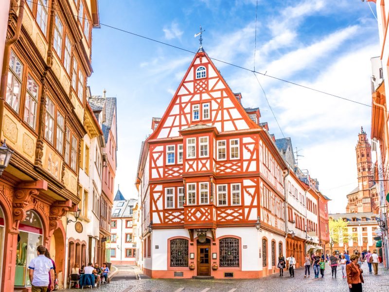 Schiffsreise Entspannung und Auszeit auf dem Rhein - Mainzer Altstadt