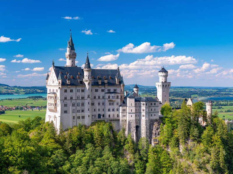 Busreise München & die Bayrischen Königsschlösser: Schloss Neuschwanstein @ pixabay