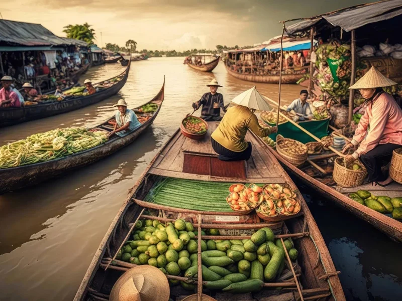 Große Rundreise über Vietnam, Laos und Kambodscha: Kambodscha