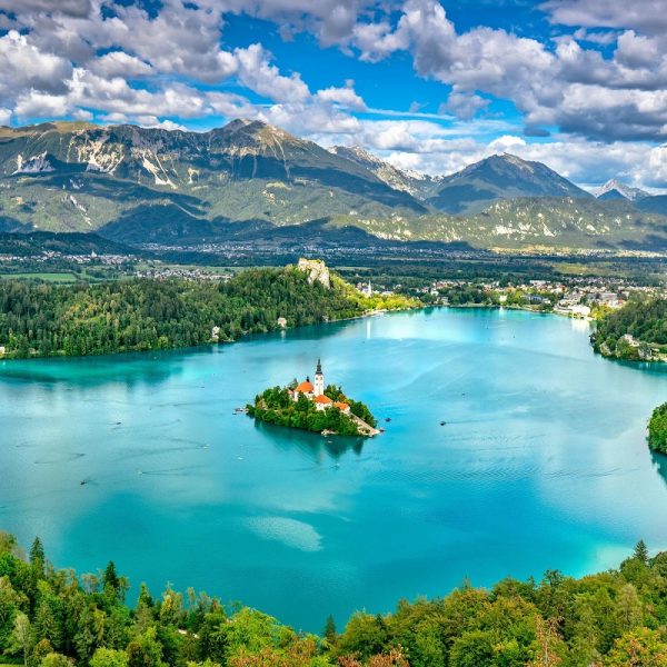 Portoroz  - Perle der slowenischen Adria: Bleder See