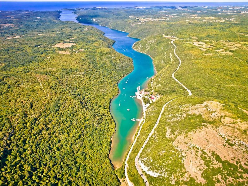 Paradies Halbinsel Istrien in Kroatien: Lim Fjord