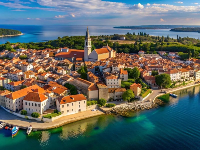 Paradies Halbinsel Istrien in Kroatien: Novigrad