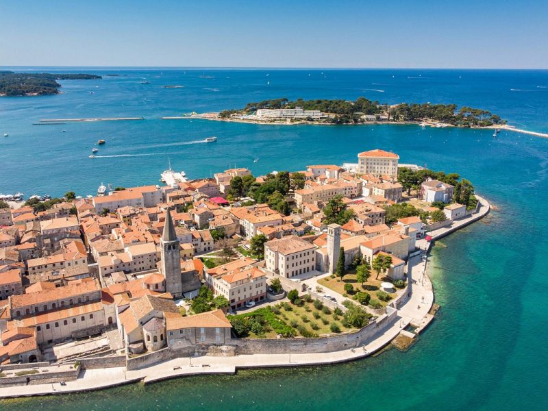 Paradies Halbinsel Istrien in Kroatien: Porec