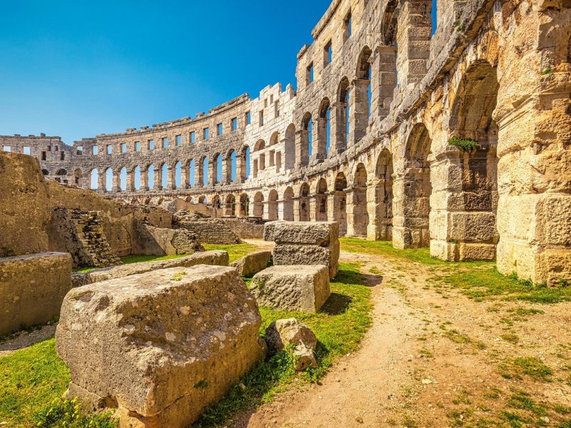 Paradies Halbinsel Istrien in Kroatien: Pula