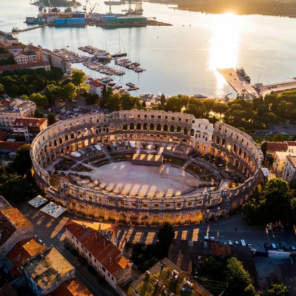 Paradies Halbinsel Istrien in Kroatien: Pula
