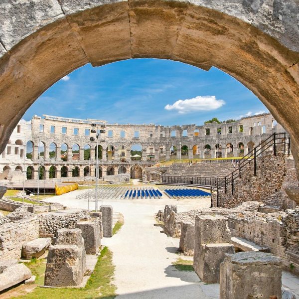 Paradies Halbinsel Istrien in Kroatien: Pula