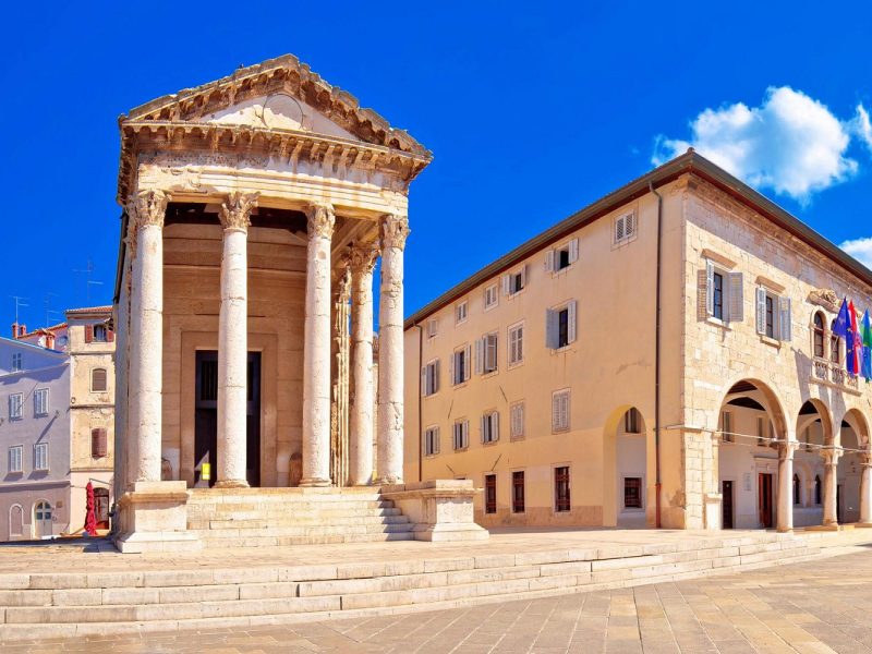 Paradies Halbinsel Istrien in Kroatien: Pula