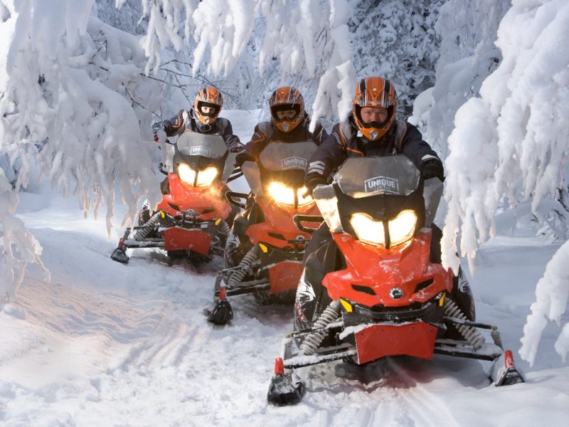 Busreise Finnische Winterträume