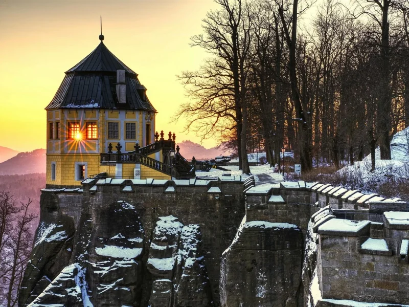 Historisches Silvester auf der Festung Königstein