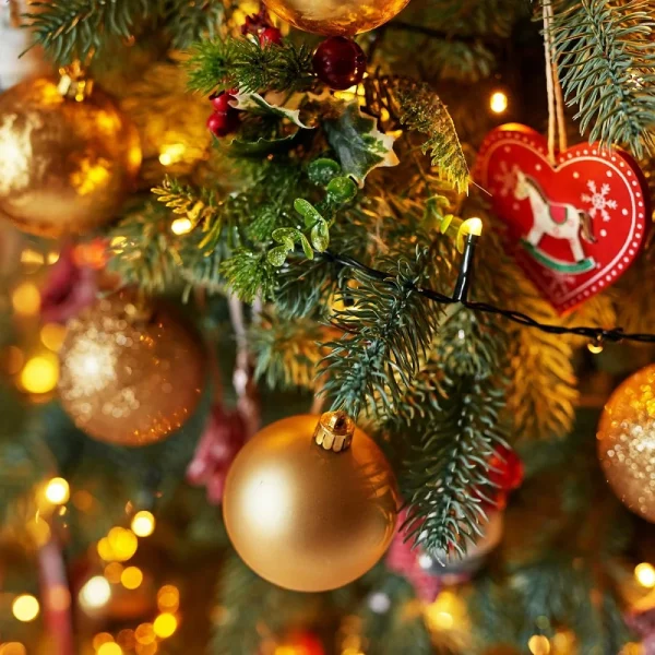 Weihnachten am Berg Oybin in der Oberlausitz