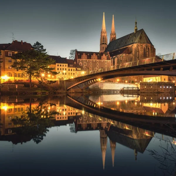 Weihnachten am Berg Oybin in der Oberlausitz: Görlitz