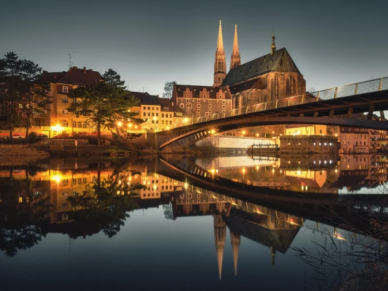 Weihnachten am Berg Oybin in der Oberlausitz: Görlitz