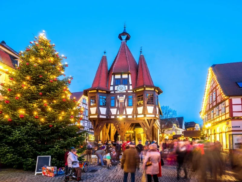 Zauberhafte Adventstage im Odenwald: Michelstadt