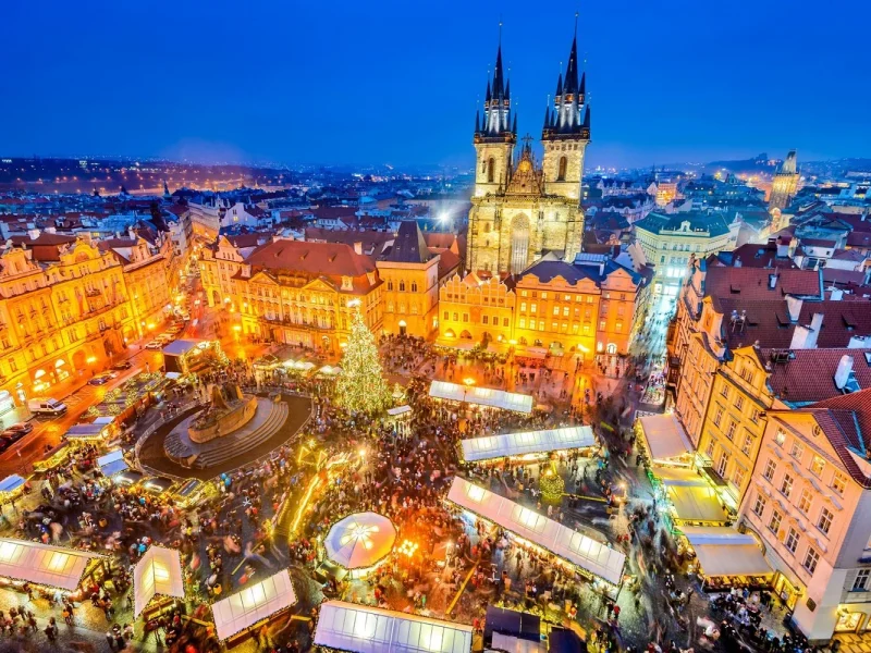 Busreise Advent in Prag