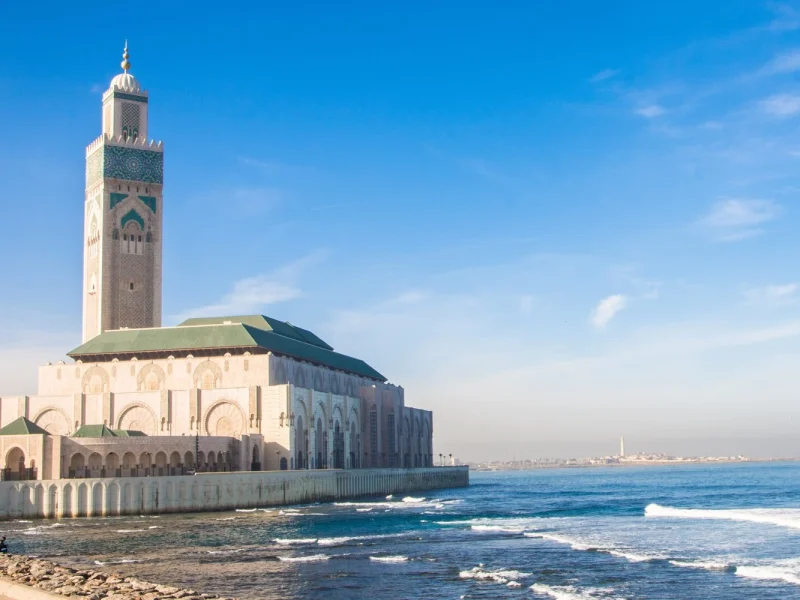 Marokko -  Reise durch das Land der Kontraste: Hassan-II.-Moschee in Casablanca