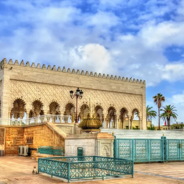 Marokko -  Reise durch das Land der Kontraste: Rabat mit Mausoleum von Mohammed V