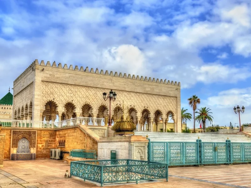 Marokko -  Reise durch das Land der Kontraste: Rabat mit Mausoleum von Mohammed V