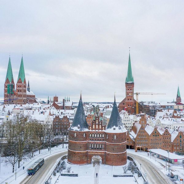 Silvester auf der Insel Fehmarn: Lübeck