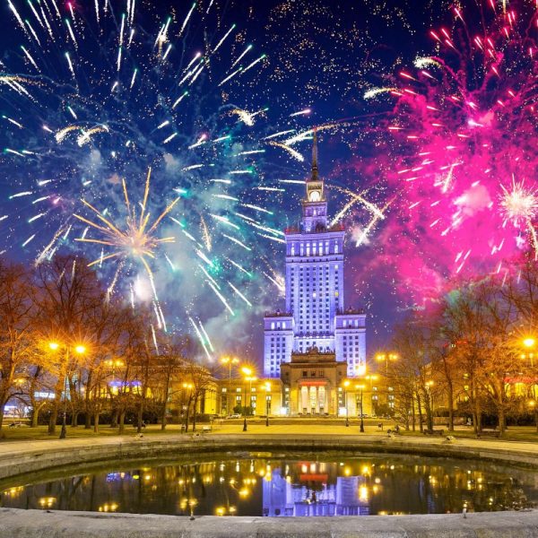 Busreise Silvester in Warschau