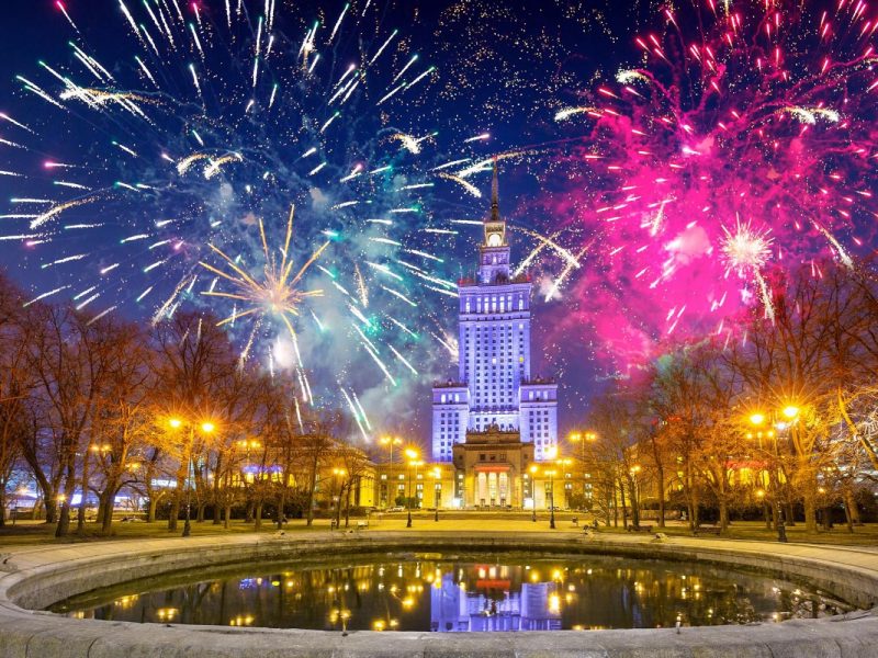 Busreise Silvester in Warschau
