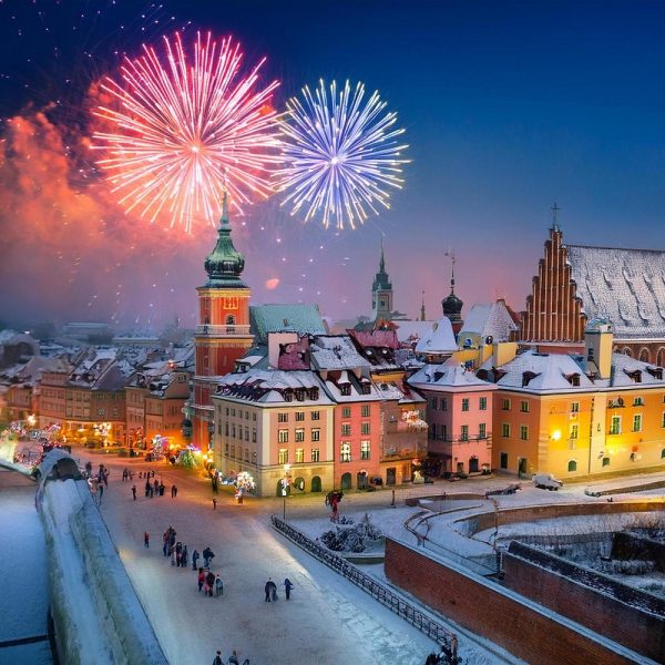 Busreise Silvester in Warschau