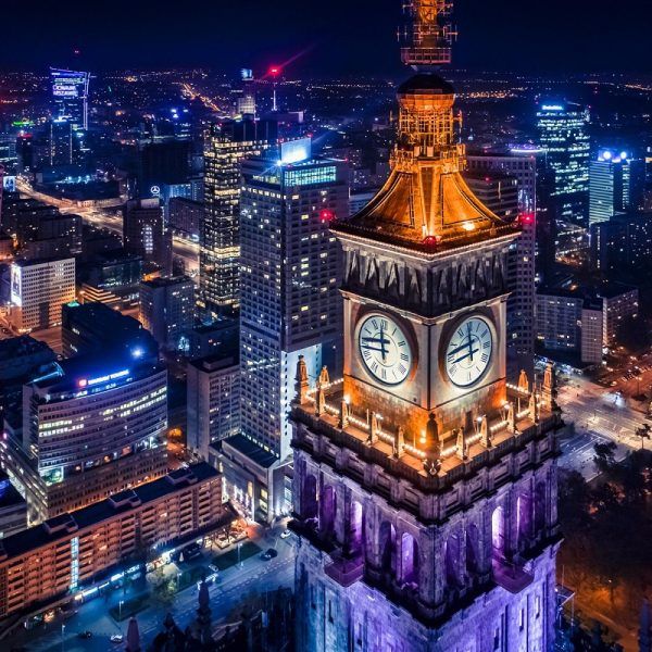 Busreise Silvester in Warschau