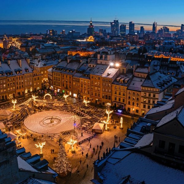 Busreise Silvester in Warschau