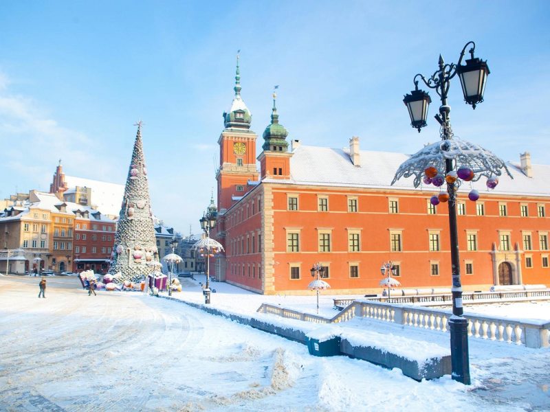 Busreise Silvester in Warschau