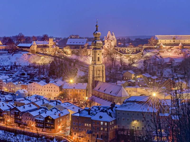 Silvester in Burghausen