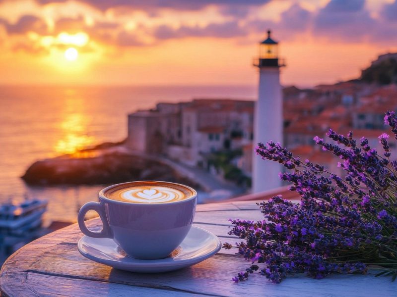 Lavendelzeit an der kroatischen Küste