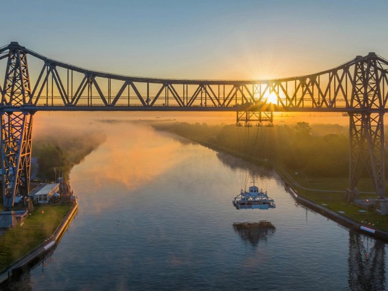 Flusskreuzfahrt von der Förde an die Spree: Nord-Ostsee-Kanal