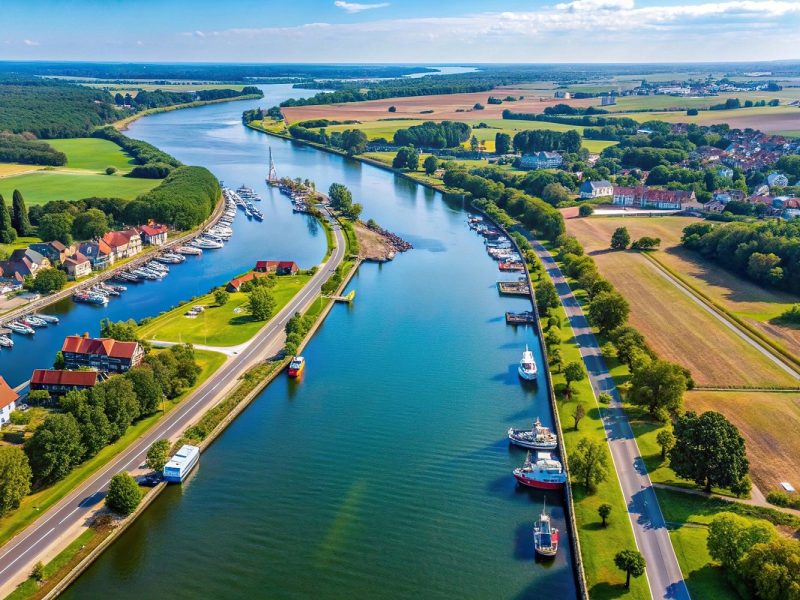 Flusskreuzfahrt von der Förde an die Spree: Nord-Ostsee-Kanal