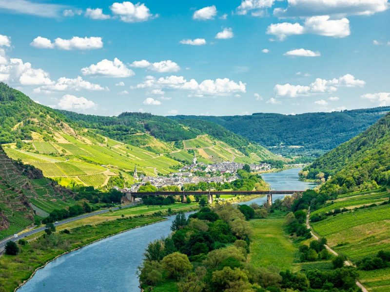 Flusskreuzfahrt Rhein und Mosel zur Saarschleife:  Zell
