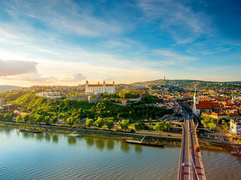 Flusskreuzfahrt von der Donau bis zum Schwarzen Meer - Bratislava