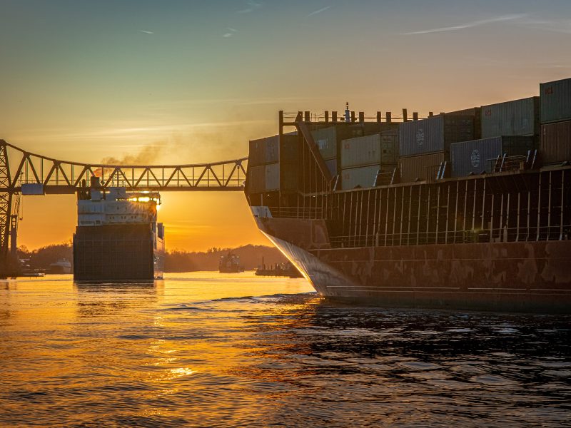 Flusskreuzfahrt Von der Kieler Woche in die Hauptstadt - Rendsburger Hafen