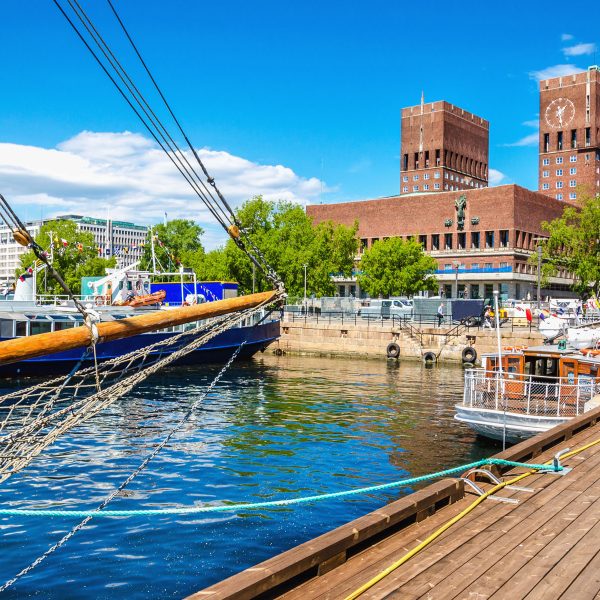 Hochseekreuzfahrt Kurzurlaub auf See - Hafen von Oslo