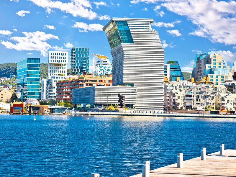 Hochseekreuzfahrt Kurzurlaub auf See - Oslos vielfältige Architektur