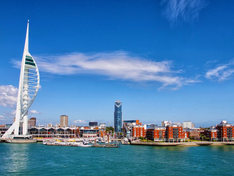 Hochseekreuzfahrt entlang des Ärmelkanals - Hafen von Portsmouth