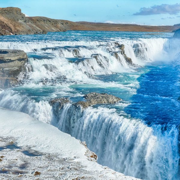 Flugreise Ein isländischer Traum - Einzigartige Aussicht am Gullfoss im Süden Islands