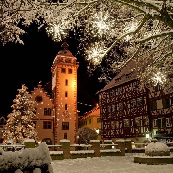 Busreise Kleinstadtperle Mosbach zu Silvester: Mosbach