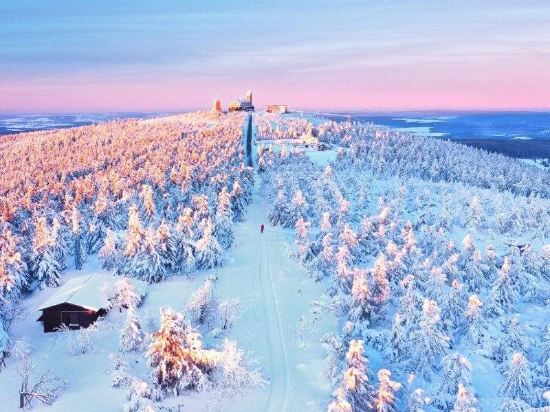 Busreise Advent im Erzgebirge: Fichtelberg