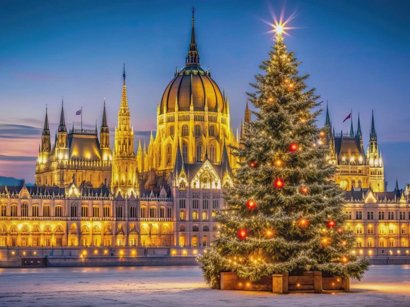 Adventglanz an der Donau: Budapest