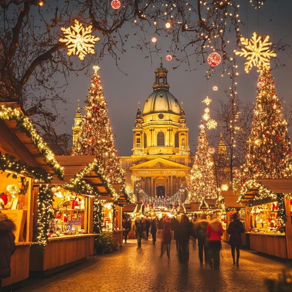 Adventglanz an der Donau: Budapest