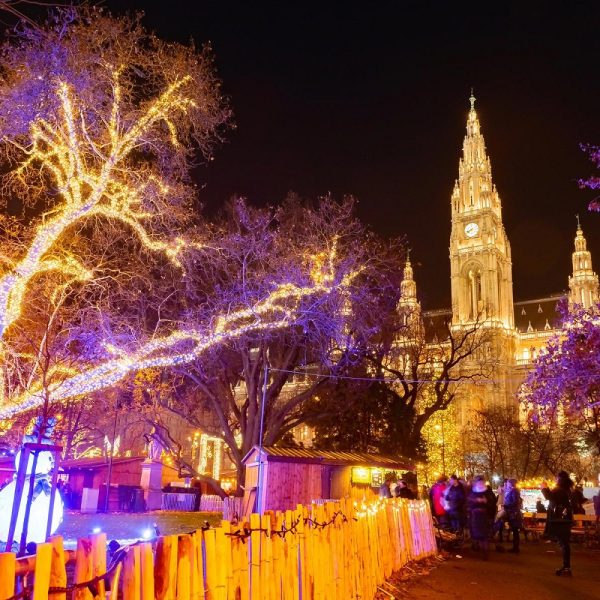 Adventglanz an der Donau: Wien