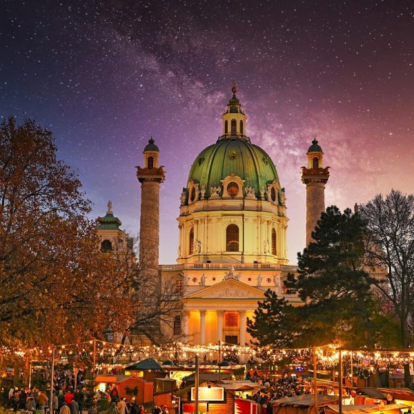 Adventglanz an der Donau: Wien